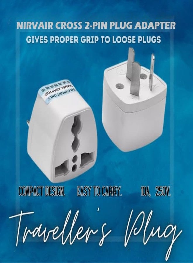 Nirvair India to Australia Plug Converter | International Power Socket for China, New Zealand, Argentina, Fiji Universal Socket | Australian Adapter for Phones, Laptops, Chargers (5) - Image 2